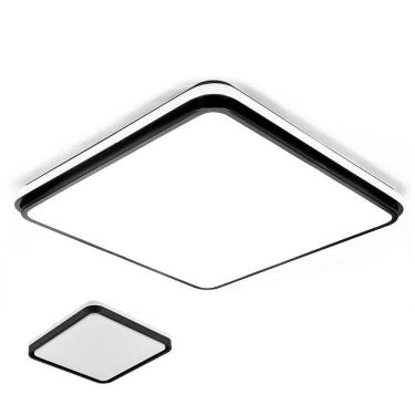 Imagem de Lustre Plafon LED 3 em 1 Sobrepor Iluminaçao Decoraçao Casa Quarto Sala de Estar Jantar Recepçao Moderno Ambiente Residencial Comercial