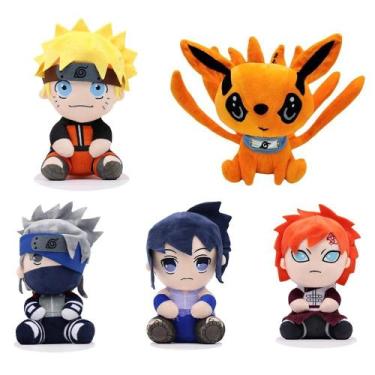 Imagem de 20cm Naruto Kakashi Uchiha Itachi Boneca De Pelúcia Travesseiro Bonito