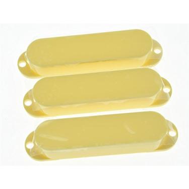 Imagem de KAISH ST Strat Capa de captador de guitarra de bobina única fechada selada para captador de guitarra para Stratocaster/Strat Cream