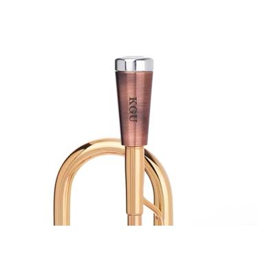 Imagem de Reforço de Mutícula TRUMPET KGUBrass Reforço de Cone TRUMPET feito sob medida KGU cor de laca de cobre antigo