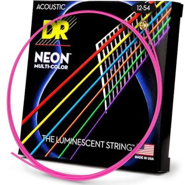 Imagem de DR Strings Cordas de guitarra acústica NEON HI-DEF (NMCA-12)