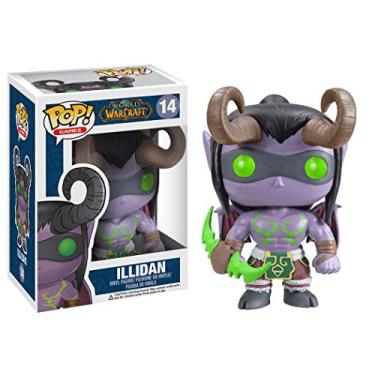 Imagem de Boneco Games World Of Warcraft Pop Illidan - Funko