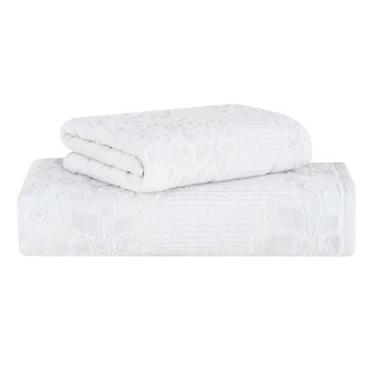 Imagem de Jogo de Toalhas Buddemeyer Lollipop Gigante Cinza 2 Peças