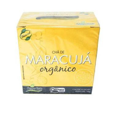 Imagem de Chá de Maracujá Orgânico Sachês Campo Verde