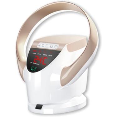 Imagem de 8 Velocidades, Operação Silenciosa, ângulo Ajustável, Montado Na Parede F, Mesa F Pedestal F Mesa F Com Display Led, Motor De 32 W Ideal Para Casa E Escritório, Gold