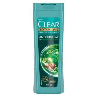 Imagem de Shampoo Clear Botanique Anticoceira e Anticaspa com Jojoba e Melaleuca 200ml