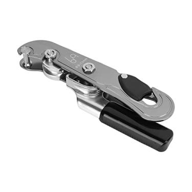 Imagem de Descendente de escalada de rochas Ascender Rappelling Disposition Aluminum Lell Stop Descend With Spring Automatic for Outdoor Mountainering Exploration