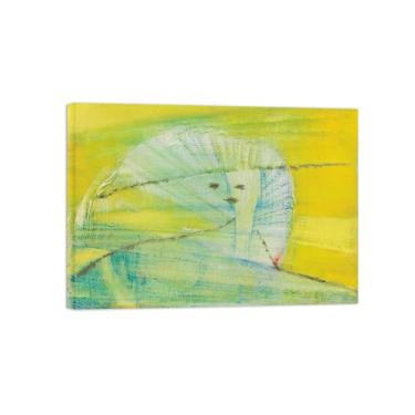 Imagem de Abstrato lona wall art pinturas famosas-Sr-pôster e impressões para decoração casa pronta para pendurar 50x70cm20x27in Tela Embrulhada