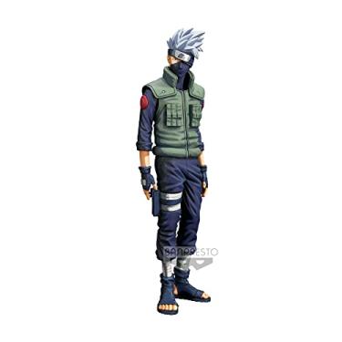 Imagem de Banpresto Naruto Shippuden Grandista Hatake Kakashi (dimensões do Manga), boneco colecionável de 30 cm de altura