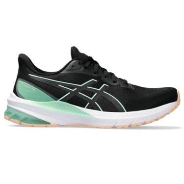Imagem de ASICS Sapatos femininos GT-1000 12, Preto/Matiz Menta, 12