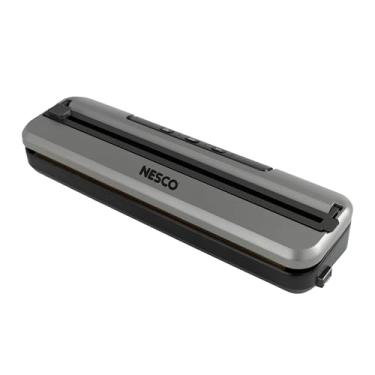 Imagem de NESCO Máquina seladora a vácuo VS-74S – 3 modos, cortador embutido, vácuo macio para alimentos frágeis, porta externa de vasilha, 20 sacos de vácuo incluídos, design compacto