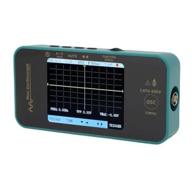 Imagem de Zhjvihx Osciloscópio Digital Portátil, Tela Colorida de 3,2 Polegadas 10MHz Precisa 48mA/s Canal único de Amostragem Em Tempo Real Medidor Portátil, 20ppm Lab Osciloscopes