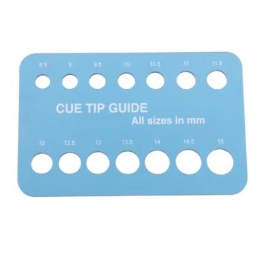 Imagem de KiBcsLic Ponta de Taco de Sinuca de 8,5 Mm a 15 Mm, Acessório Compacto para Bilhar, Ferramenta Portátil para Presente de Aniversário, Céu Azul