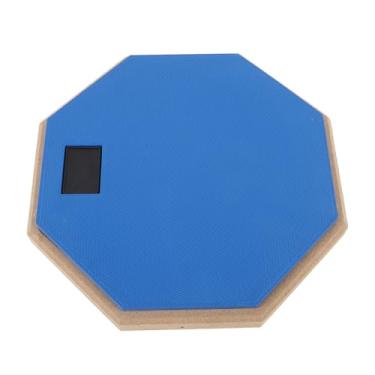 Imagem de Zerodis Borracha -drum -leuhnauf Silencioso Conjunto de Bateria Conjunta Função de Montagem Conveniente para Baterista Em Movimento (Azul)