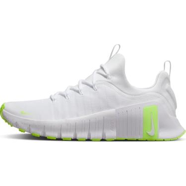 Imagem de Nike Free Metcon 6 Tênis de treino masculino, Branco/Branco/Volt, 41