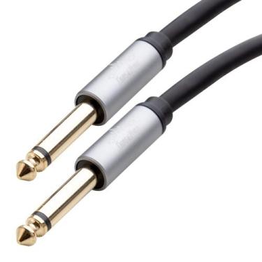 Imagem de Cabo de Guitarra 1,5m Instrumento P10 Mono TS - P10 Mono TS Studio Aud