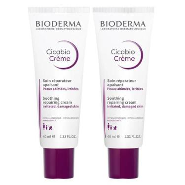 Imagem de Bioderma Cicabio Kit  Com Dois Cremes Hidratantes, Kit