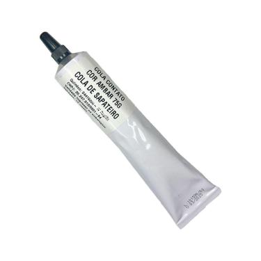 Imagem de Cola Contato Cor Ambar 75G Cola De Sapateiro