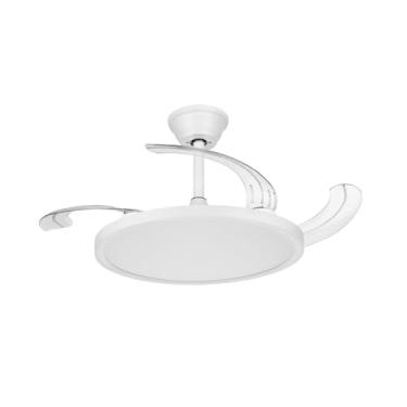 Imagem de Ventilador Retrátil Silence Air Pro Elgin – 4 Pás 6 Velocidades Led 36W Bivolt Branco