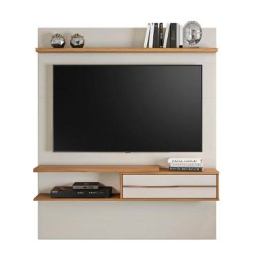 Imagem de Painel Para Tv Até 55 Polegadas NT1155 Notável, Off White com Freijo T