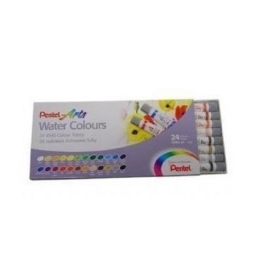Imagem de Pentel Water Colors - Tinta Aquarela Tubo - 24 Cores Wfrs-2