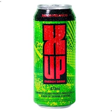 Imagem de Energético X-UP Sabor Melancia Lata 473ml Bebida com Taurína, Cafeína e Vitaminas