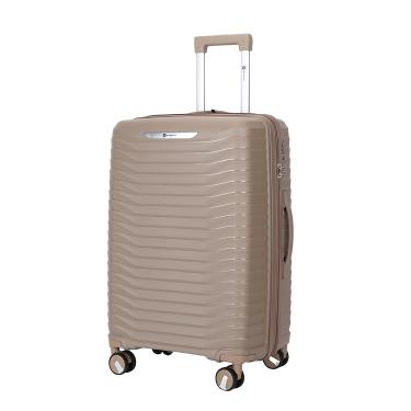 Imagem de Mala Travelux Scuol Grande 32 Kg Champanhe - Expansível e Cadeado TSA