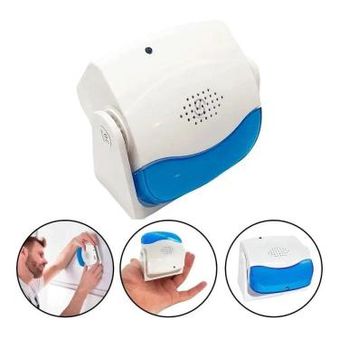 Imagem de 2X Sensor De Presença Campainha Digital Anunciador S/Fio Bm-