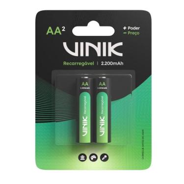 Imagem de Pilha Recarregável Aa C-2 - 2200mah 1.2v - Vp2ab2r