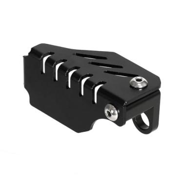 Imagem de Tampa de fluido do cilindro mestre dianteiro Monkey compatível com Monkey 125 2018-2024 CT125 Trail 125 2020-2024 acessórios de motocicleta protetor de tampa de tanque de fluido de freio (preto)