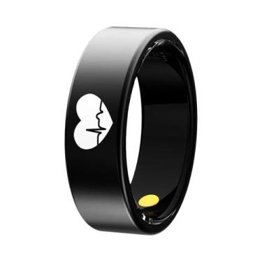 Imagem de Anel Inteligente ECG Para Homens E Mulheres, Monitor De Saúde, Frequên