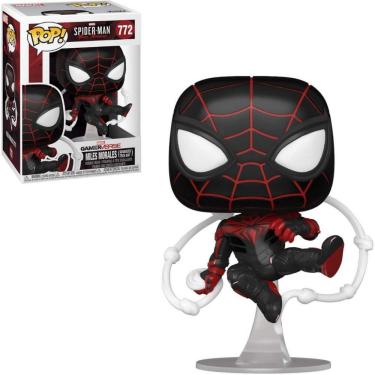 Imagem de Funko Pop Marvel Spider-man 772 Miles Morales Advanced Tech Suit