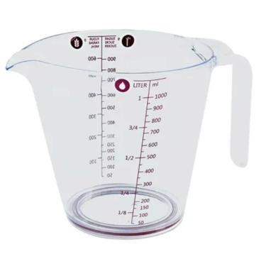 Imagem de JARRA MEDIDORA P/ RECEITA CONFEITARIA 1L