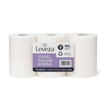 Imagem de Papel Toalha Bobina Flamingo 6x200m Luxo 21g