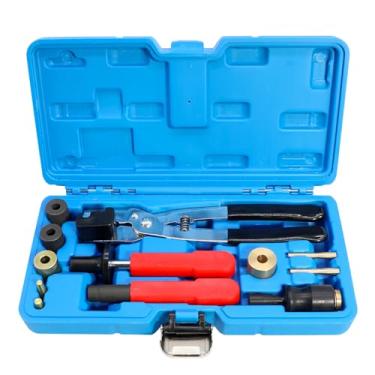 Imagem de DPTOOL Kit de ferramentas de instalação e remoção de vedação de injetor de combustível compatível com motor BMW N13 N14 N18 N20 N26 N43 N53 N54 N55 N63 N74 S55 S63 B38 B48 B48TU
