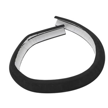 Imagem de Protetor de canto à prova de bebês Móveis de segurança Pára-choques de mesa Protetor de almofada para mesas Mesas Lareiras Material EVA Premium Ampla cobertura Proteção (Preto)