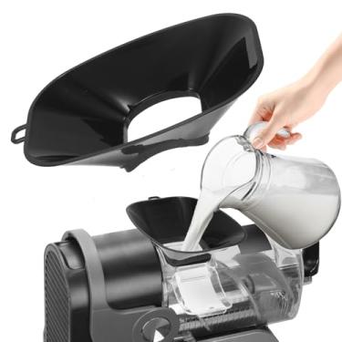 Imagem de Capô de fluxo anti-respingos para máquina Ninja Slushie FS301/FS300 - capa guia de líquido - Acessórios para máquina Ninja Slushie - Sem derramamentos ao servir bebidas/sucos de frutas (preto)