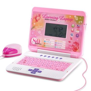 Imagem de Laptop infantil LESHITIAN 80 atividades de aprendizagem de 5 anos ou m