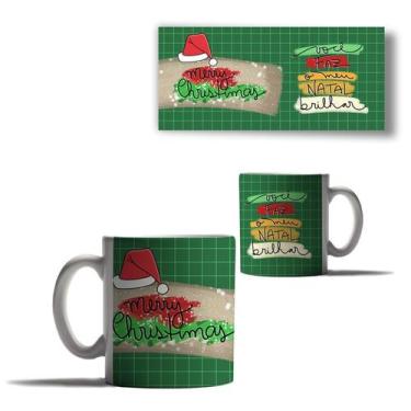 Imagem de Caneca Porcelana Mensagens Natalinas Natal Amor Presente 2 - Enjoy Sho