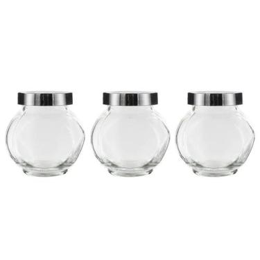 Imagem de Porta Condimento de Vidro com 3 Peças - Cosy