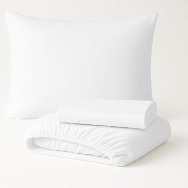 Imagem de Jogo De Lençol Duplo 3 Peças Micro Percal Arte Cazza Bege Solteiro King