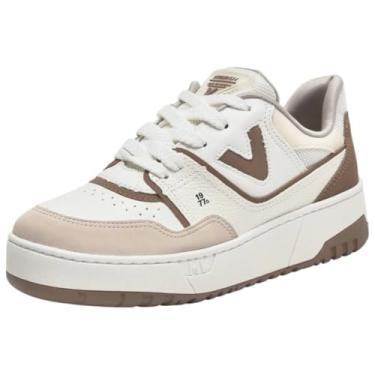 Imagem de Tenis Via Marte Casual Ref 042-023-19 Bege/branco/marrom Claro/branco Off 037