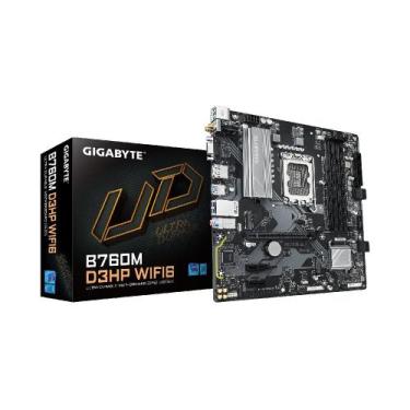 Imagem de Placa Mãe Gigabyte B760M D3HP WIFI6 LGA 1700 4xDDR5 Chipset B760 mATX