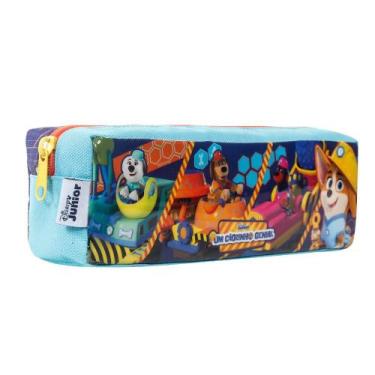 Imagem de Estojo Escolar Um Cãozinho Genial Disney Azul Dermiwil