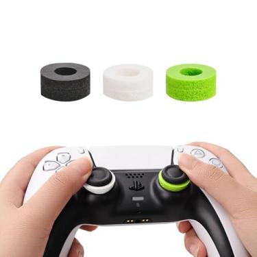 Imagem de YOKRWO 6 Precision Rings for Xbox, Precision Rings for PS5, Gaming Accessories for Playstation 5 Accessories, for for Xbox Accessories, for PS5 Accessories(Black/White/Green)