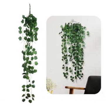 Imagem de Kit 4 Planta Trepadeira Peperomia Pendente Folhas Artificial Vertical (Trepadeira)