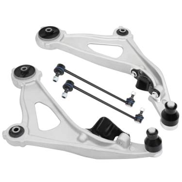Imagem de Kit de braço de controle inferior dianteiro compatível com Nissan Pathfinder 2013-2019, Infiniti QX60 2014-2019, JX35 2013 com juntas esféricas e buchas de barra oscilante – #K623063 K623064 K750282