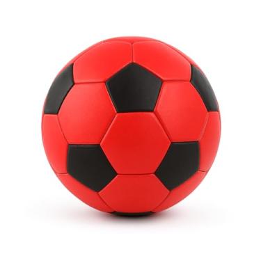 Imagem de Luminária Bola de Futebol - Branca e Vermelha