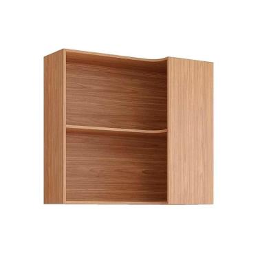 Imagem de Armário Aéreo Cozinha Modulado Divina Canto Reto C- 2 Nichos 92cm Freijo - Cinamomo - Mgm