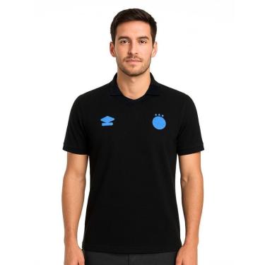 Imagem de Camisa Polo Umbro Grêmio Viagem 2025 Masculina - Preto M-Masculino